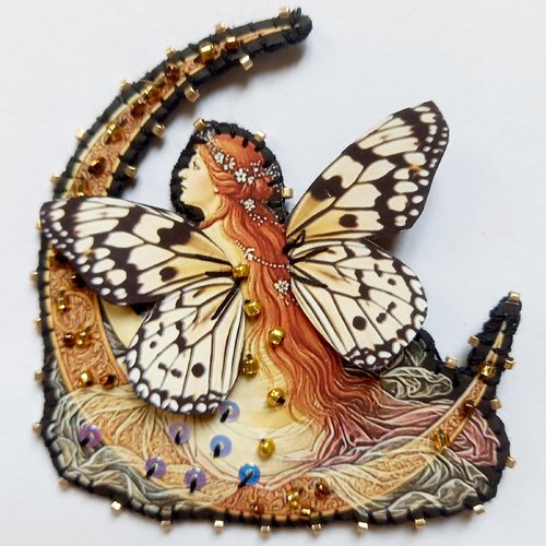 Broche "contemplation"
