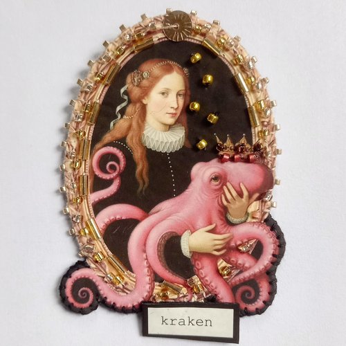 Broche " kraken"