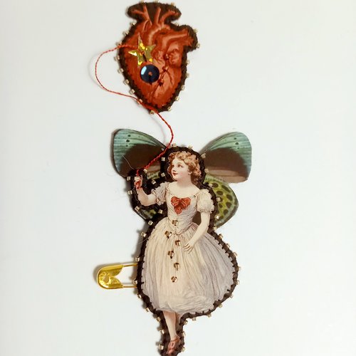 Broche "attrape coeur"