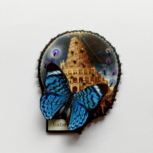 Broche "babel"
