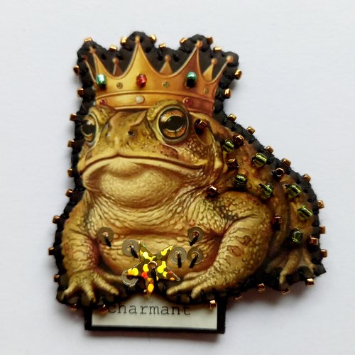 Broche "charmant"