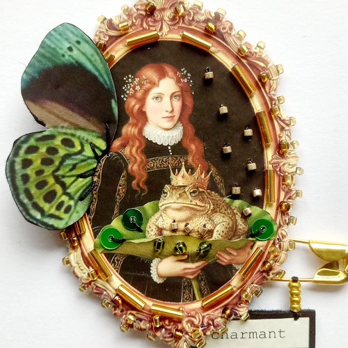 Broche "charmant"
