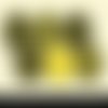 48 images digitales - motifs noir & jaune - ovale - images cabochons - japon petit pois scandinave géométrique - bijoux