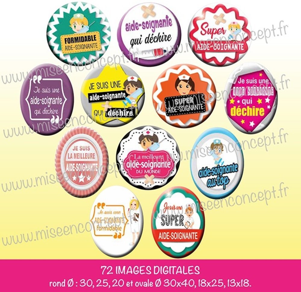 72 Images Digitales Aide Soignante Rond Ovale Images Cabochons Sante Medical Infirmiere Bijoux Badge Magnet Planche D Images A Imprimer Un Grand Marche