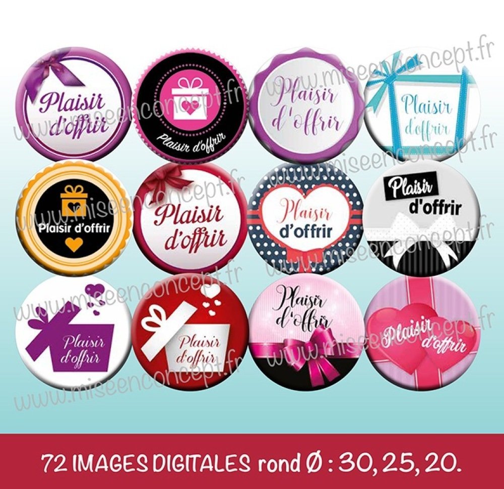 72 Images Digitales Plaisir D Offrir Rond Images Cabochons Cadeaux Noel Anniversaire Stickers Bijoux Scrapbooking Autocollant Un Grand Marche