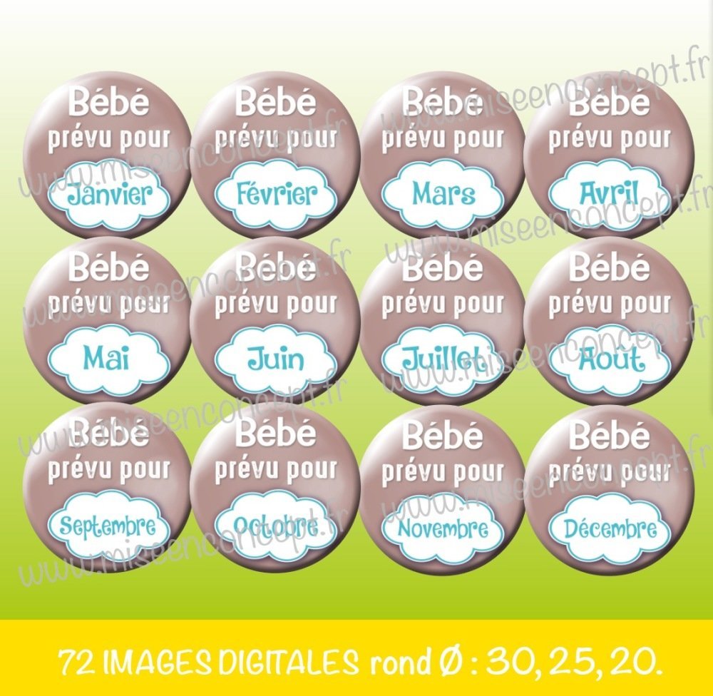 72 Images Digitales Bebe Prevu Pour Rond Images Cabochons Mamie Papy Marraine Parrain Bijoux Un Grand Marche