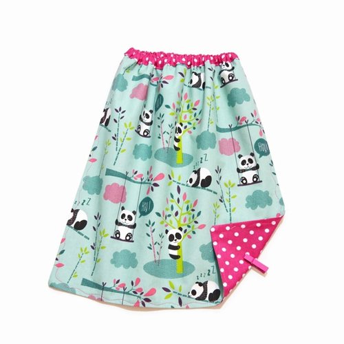 Bavoir avec élastique, serviette de table enfant cantine maternelle