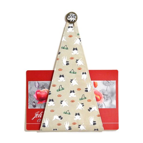 Range plateau ou porte plateau mural cuisine pour plateau rectangulaire, motifs petits chats amusants