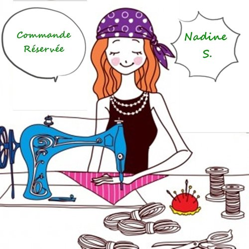*** commande réservée nadine s. ****