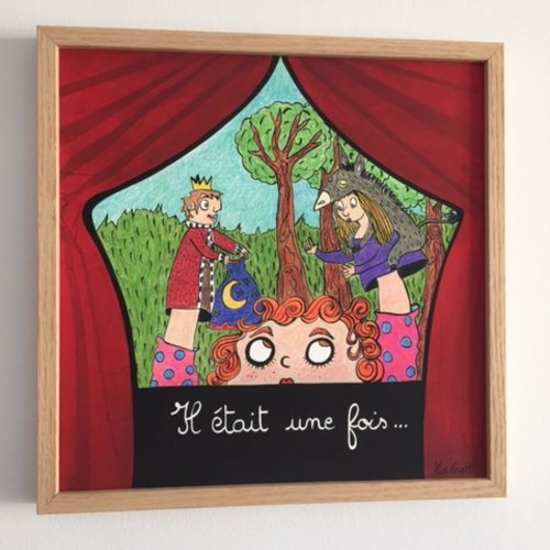 Peau d'âne d'après création original sur le thème des contes.