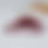 Pressions kam t5 lot de 10 marron aubergine résine création couture miss perles fabrik