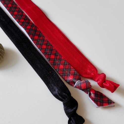Bandeaux outlander celtique tartan rouge claire sassenach clan  fraser chardon écossais je suis prest