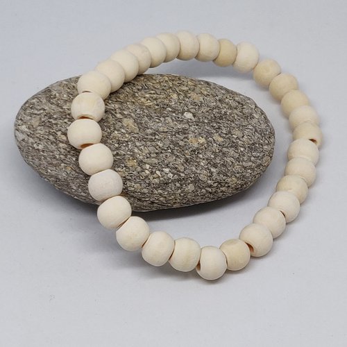 Bracelet tibétain homme perles de bois  univers zen yoga meditation idée cadeau homme miss perles