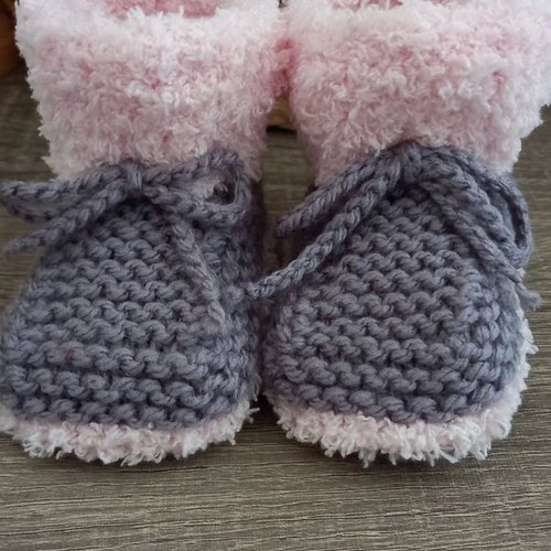 Paire de chausson bébé 3 mois