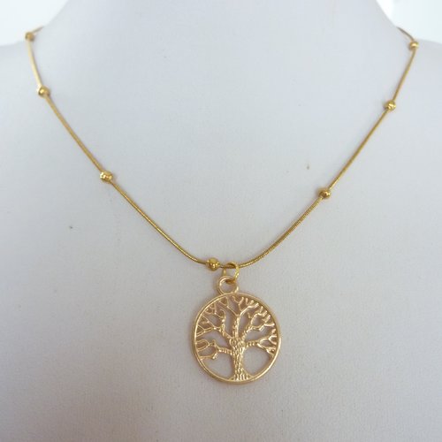 Collier chaine arbre de vie