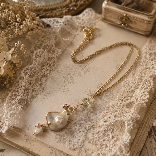 Collier femme véritable nacre blanche coquillage plage nature océan mer bigorneau coquille nacre mollusque perle culture perle eau douce