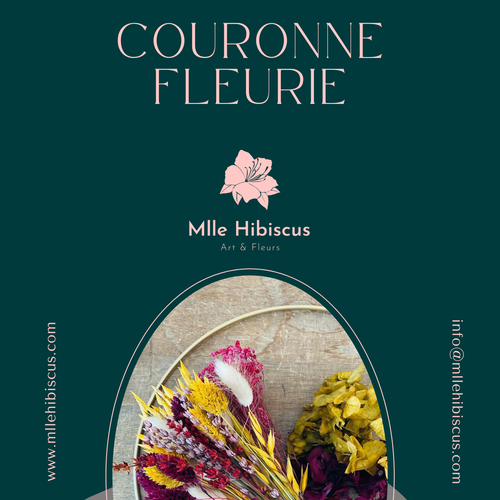 Guide diy couronne fleurie