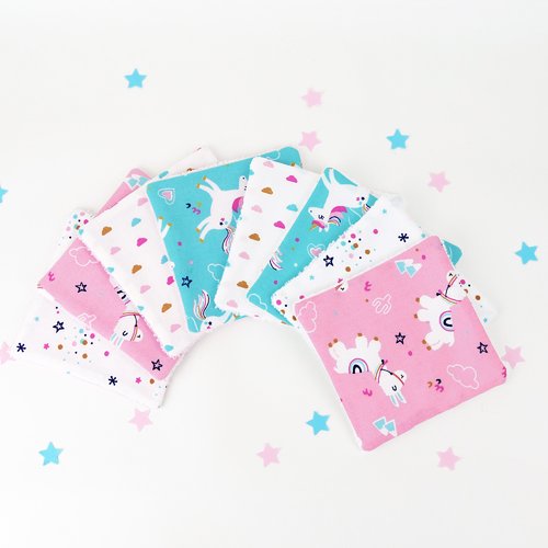 Lingettes Lavables Maman Et Bebe Toilette Demaquillage Grenouilles Un Grand Marche