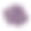 *lot de 10 demi-perles violet clair à coller 12 mm embellissement scrapbooking* 