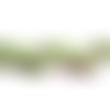 1 m ruban grosgrain rayé vert blanc embellissement scrapbooking