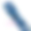 Ruban tissu sequins bleu - 1 mètre