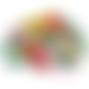 Pinces à linge décoratives multicolore "belle&boo" scrapbooking -35 pièces
