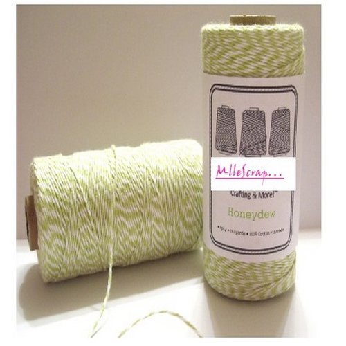 Baker's twine ficelle décorative embellissement scrapbooking carterie - 5 mètres
