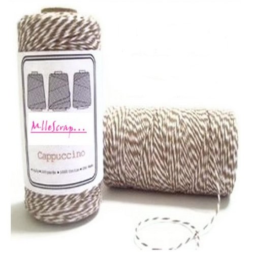 Baker's twine ficelle décorative embellissement scrapbooking carterie - 5 mètres