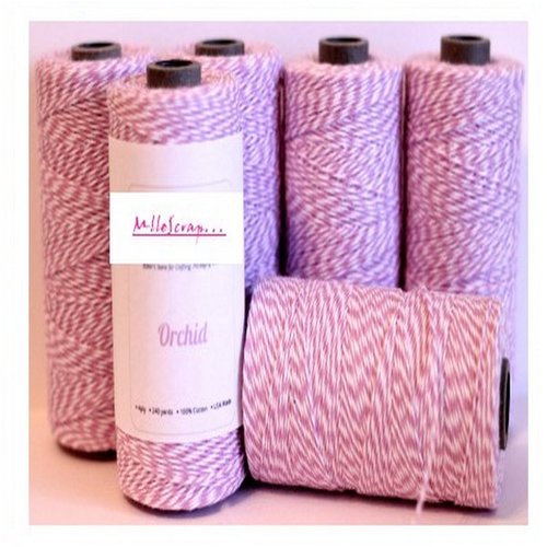Baker's twine ficelle décorative embellissement scrapbooking carterie - 5 mètres
