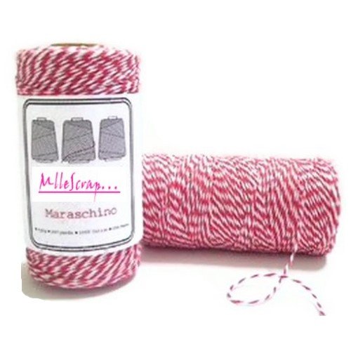 Baker's twine ficelle décorative embellissement scrapbooking carterie - 5 mètres