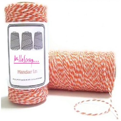 Baker's twine ficelle décorative embellissement scrapbooking carterie - 5 mètres