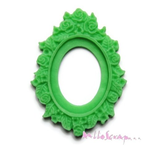 Cadre vert clair embellissement scrapbooking carterie décoration - 1 pièce