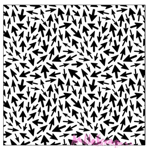 Pochoir flèches stencil, mask décoration scrapbooking carterie - 1 pièce