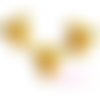 Cabochons souris jaune résine embellissement scrapbooking carterie bijoux diy - 3 pièces