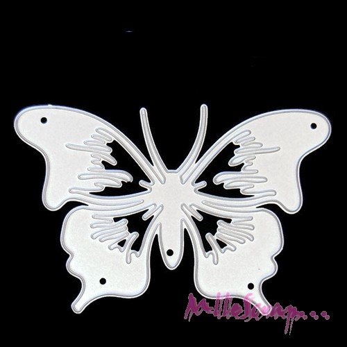 Die cut, matrice de découpe papillon scrapbooking - 1 pièce