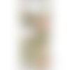 Coeurs papier cocardes autocollantes "floral muse" embellissement scrapbooking carterie diy - 8 pièces