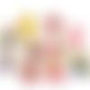 Décorations spéciales pâques cabochons résine embellissements scrapbooking bijoux diy - 10 pièces