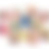 Décorations spéciales pâques cabochons résine embellissements scrapbooking bijoux diy - 12 pièces