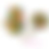 Sucettes pâte polymère embellissement scrapbooking carterie bijoux diy - 3 pièces