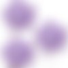 Petites fleurs appliques tissu embellissement scrapbooking carterie couture diy - 5 pièces