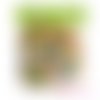 Gros lot fleurs tissu "petaloo" embellissement scrapbooking carterie diy - 50 pièces