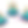 Cabochons petites filles résine embellissement scrapbooking carterie bijoux diy - 3 pièces