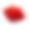 Cabochon bouche résine rouge embellissement scrapbooking bijoux diy - 1 pièce