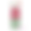 Demi-perles autocollantes simply creative rouge, vert 6 mm embellissement scrapbooking carterie diy - 372 pièces