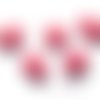 "no" cabochons résine embellissement scrapbooking carterie bijoux diy - 5 pièces