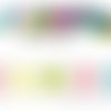 Masking tape petits fanions décoration scrapbooking carterie journaling diy  - 10 mètres