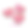 Coeurs cabochons résine embellissements scrapbooking carterie bijoux diy - 3 pièces