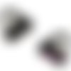 Sacs cabochons résine embellissement scrapbooking carterie bijoux diy - 2 pièces