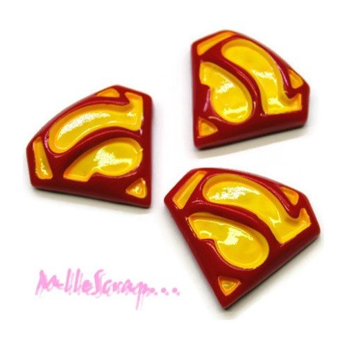 Cabochons résine embellissement scrapbooking carterie bijoux diy - 3 pièces