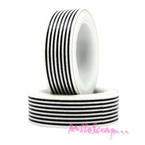 Masking tape embellissement scrapbooking carterie journaling diy - 10 mètres